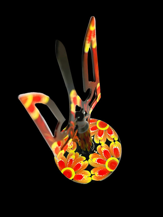 Small tryzub with bullet cartridge. (1058 AL)