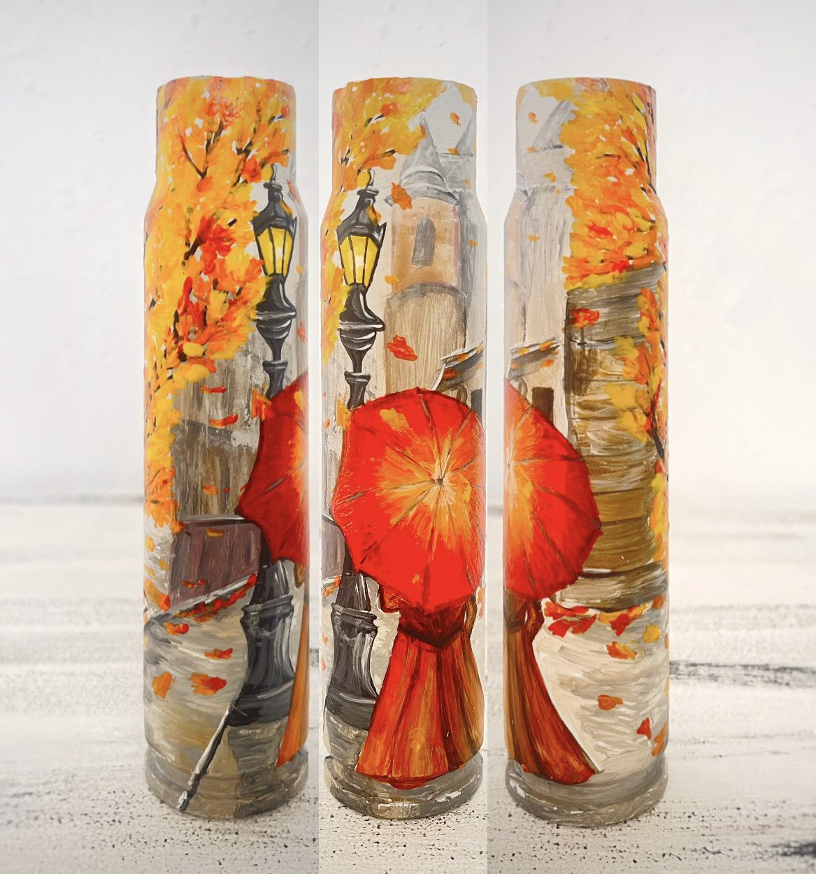 基辅漫步绘于30毫米炮弹上。(高16.5厘米)。(1191 AH)