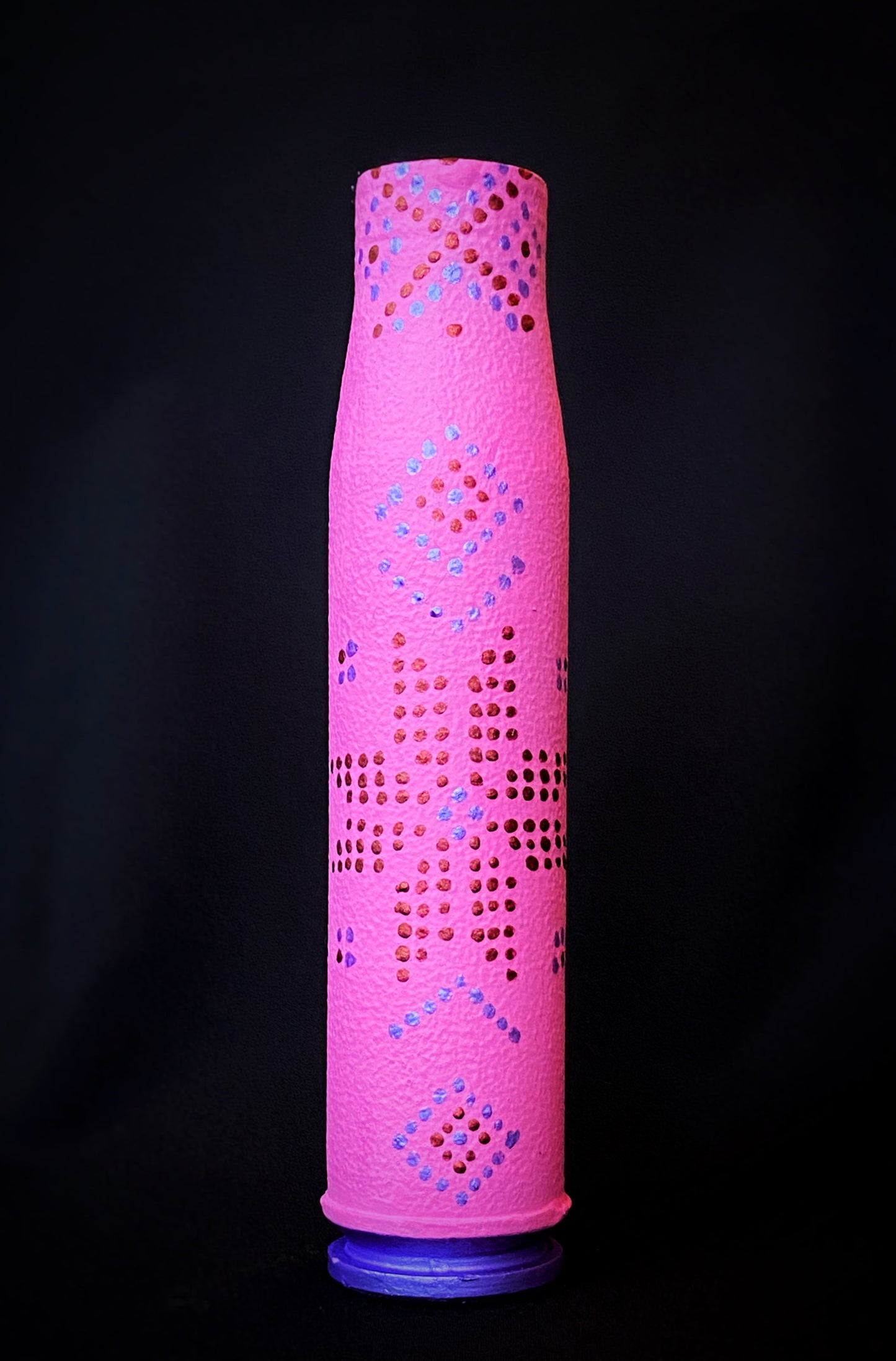 23mm patterned shell art by Anna Huliaieva 15cm tall