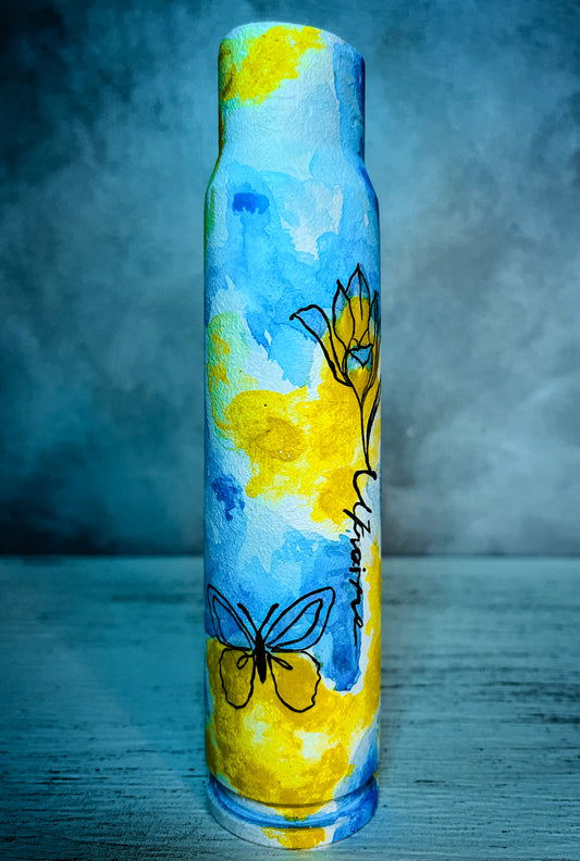 ウクライナカラーの30mmシェル(アンナ #005)