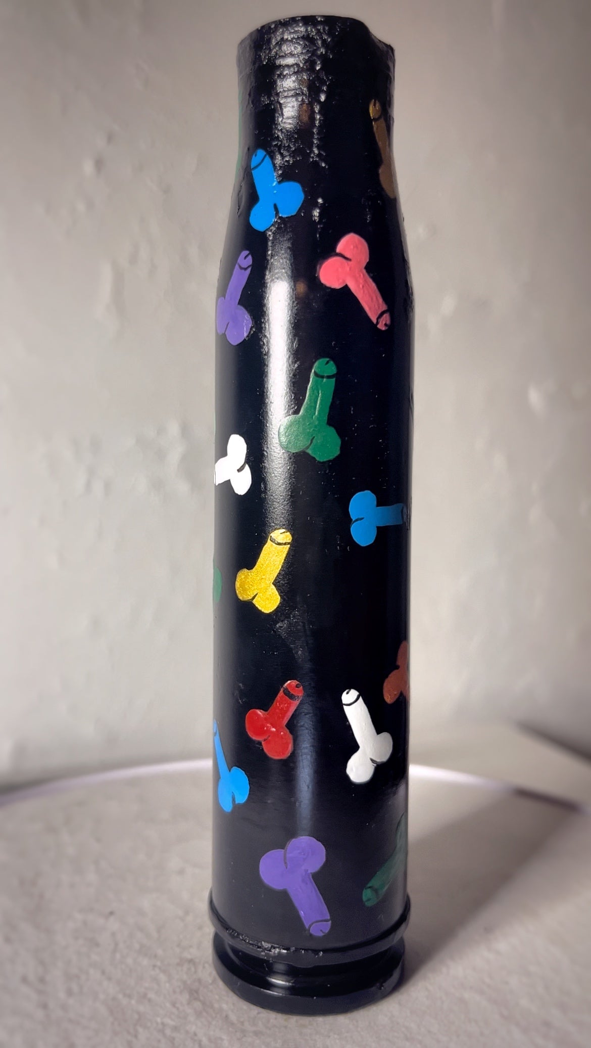 15cm tall 23mm shell artwork titled Dear russia by Anna Huliaieva