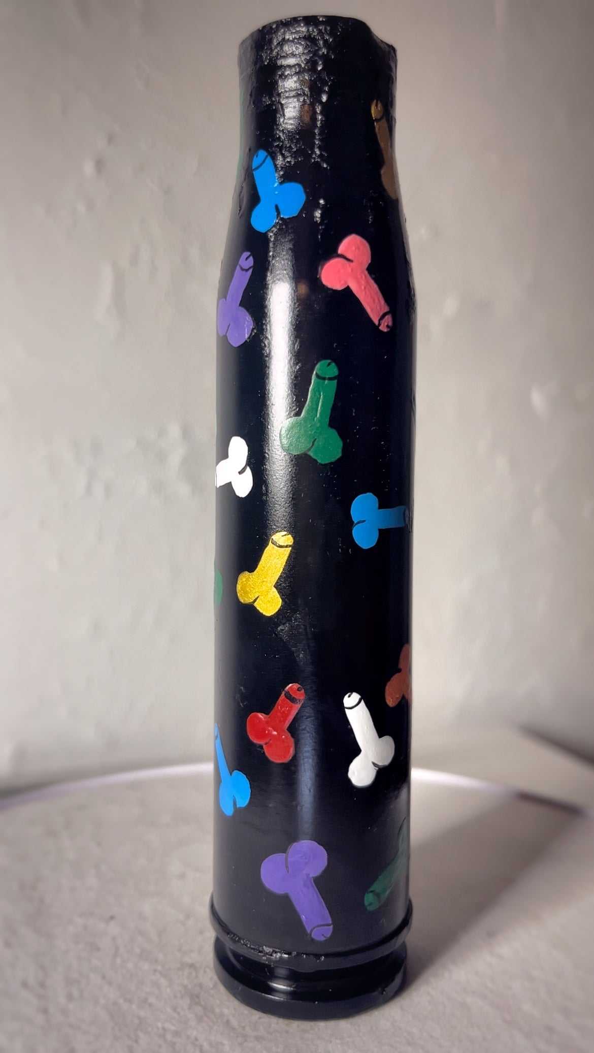 15cm tall 23mm shell artwork titled Dear russia by Anna Huliaieva