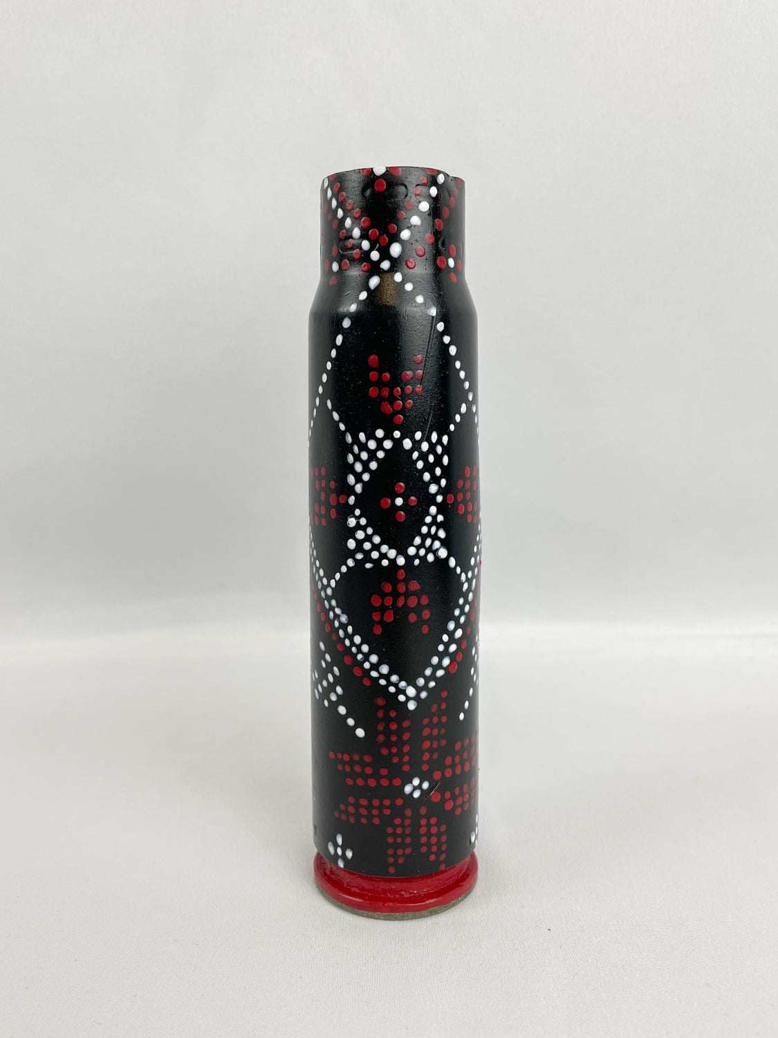 30mm shell with colorful painted patterns by Anna Huliaieva