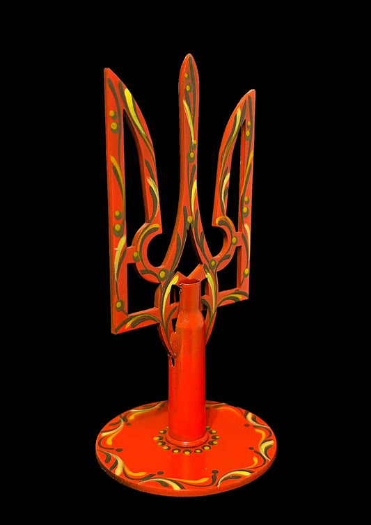 Small tryzub with bullet cartridge. (283)