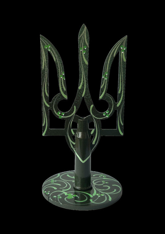 Small tryzub with bullet cartridge. (293).