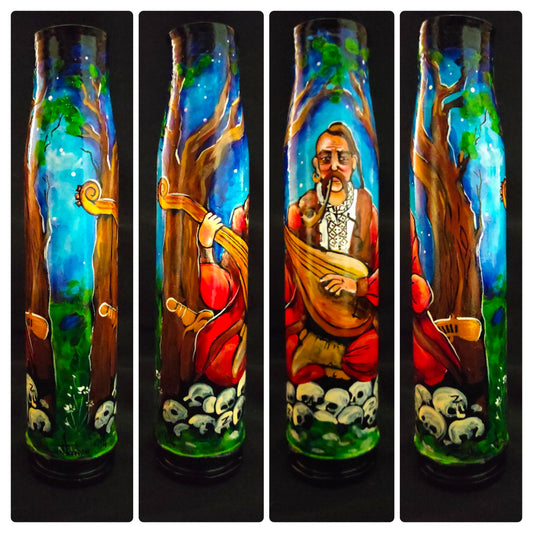 Cossaco desenhado em Shell de 30mm.