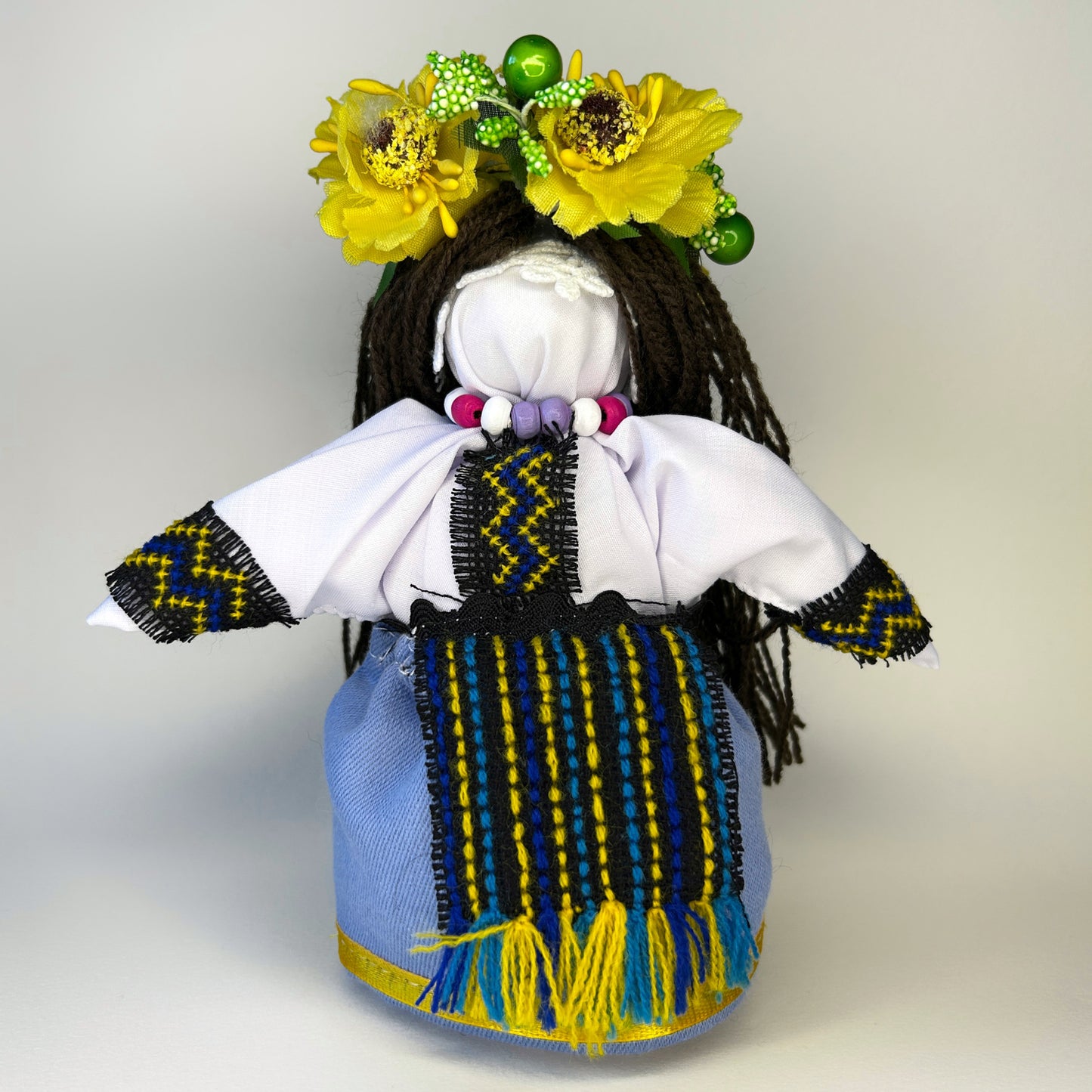 Handmade Ukrainian Doll. (1243 OV)