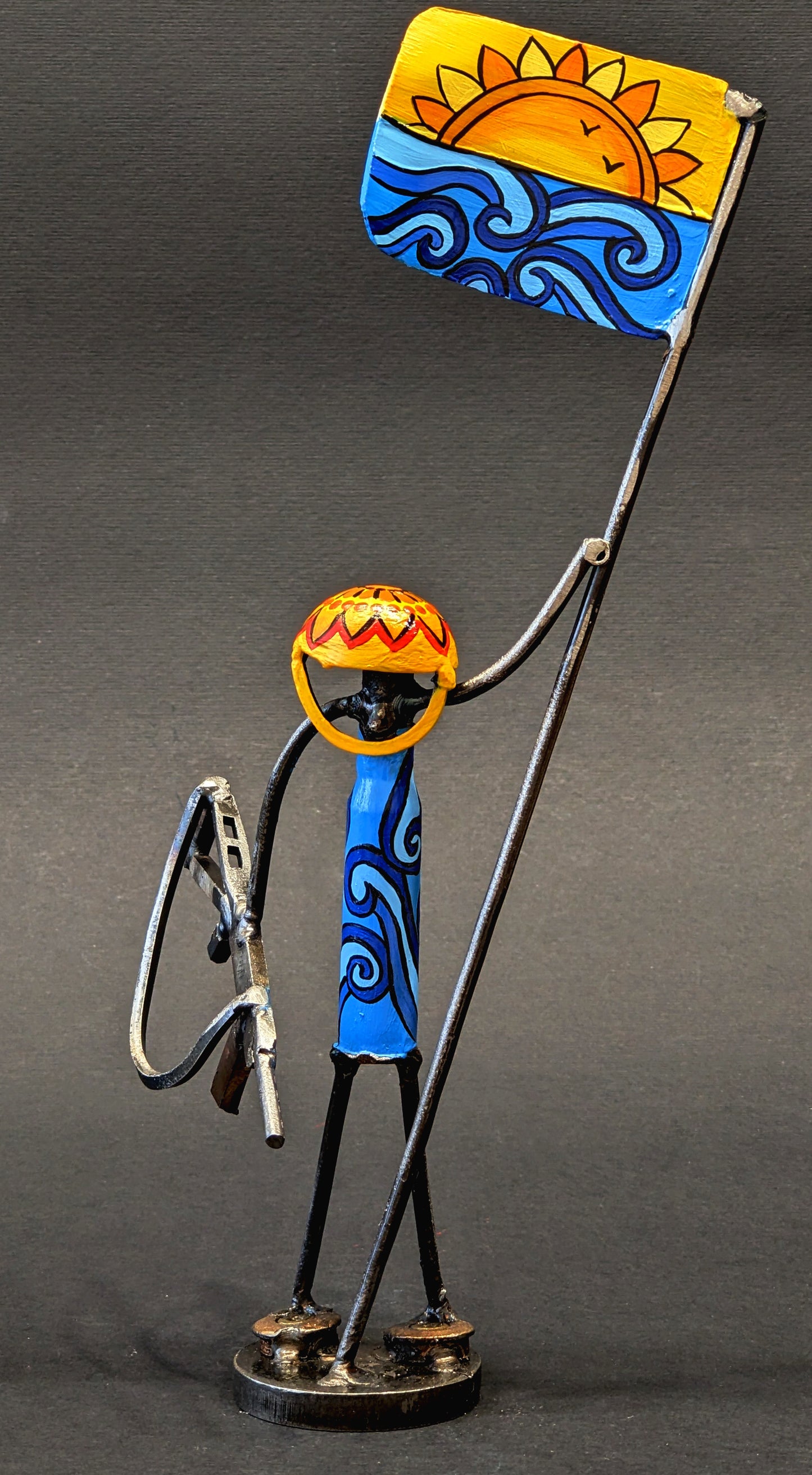 Mini-Soldato con Bandiera (alto 17 cm) (1193 CR)