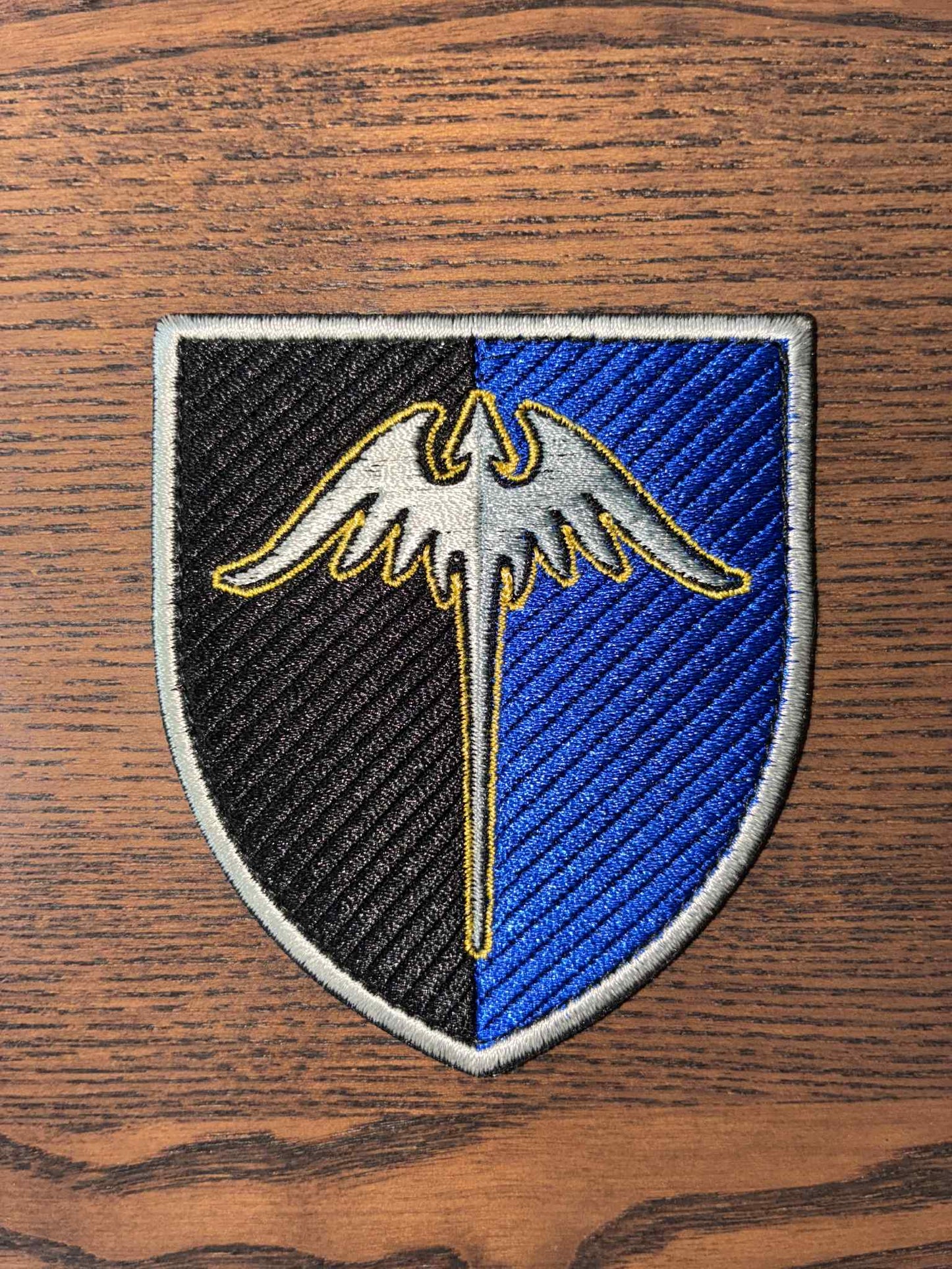 Patch of the 422nd Rifle Battalion supporting Ukrainian defenders donation campaign