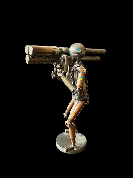 Soldat ucrainean operând STARstreak