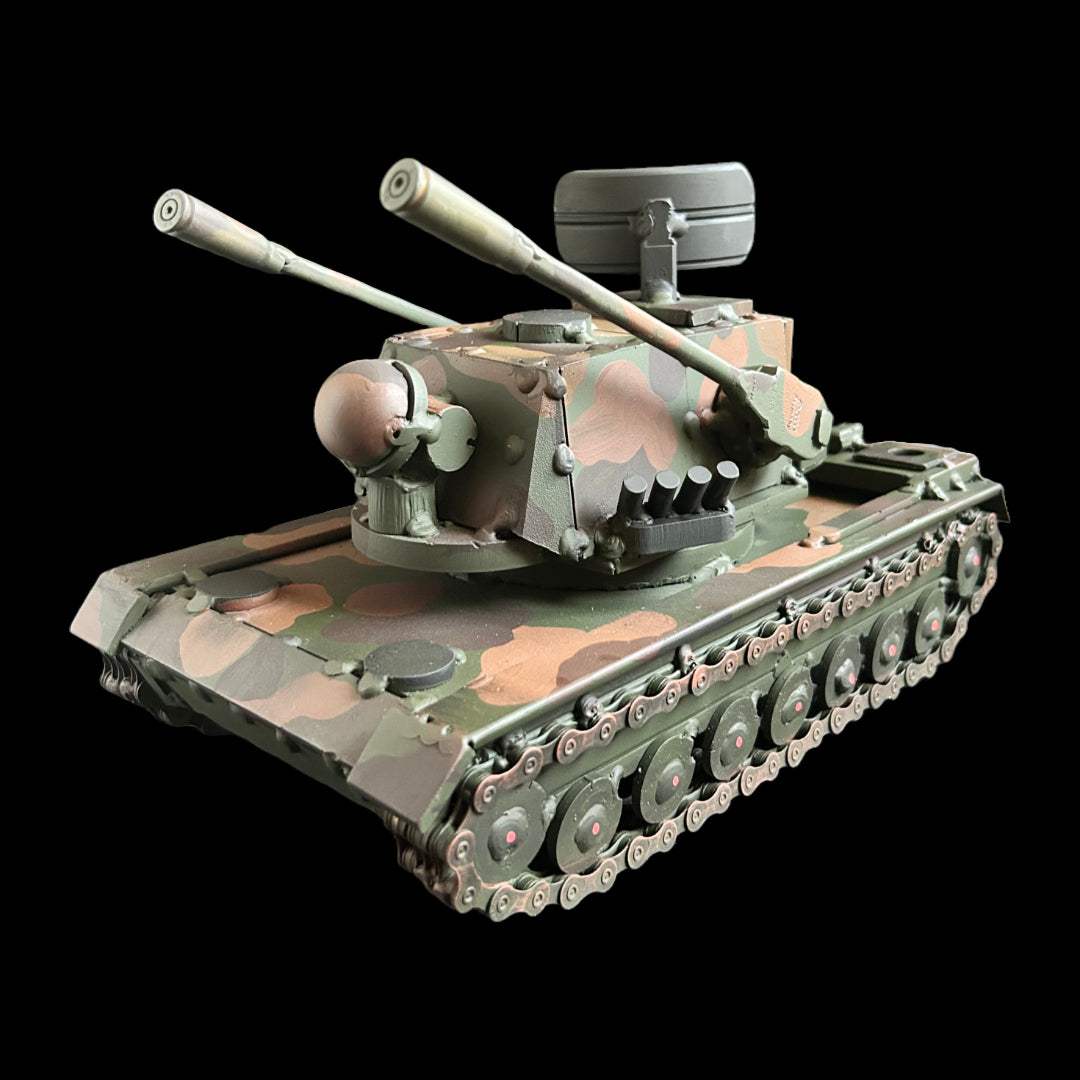 Flakpanzer Gepard model 29x16.5x18cm designed by Hisoshi Art Studio and painted by Anastasia Leonova
