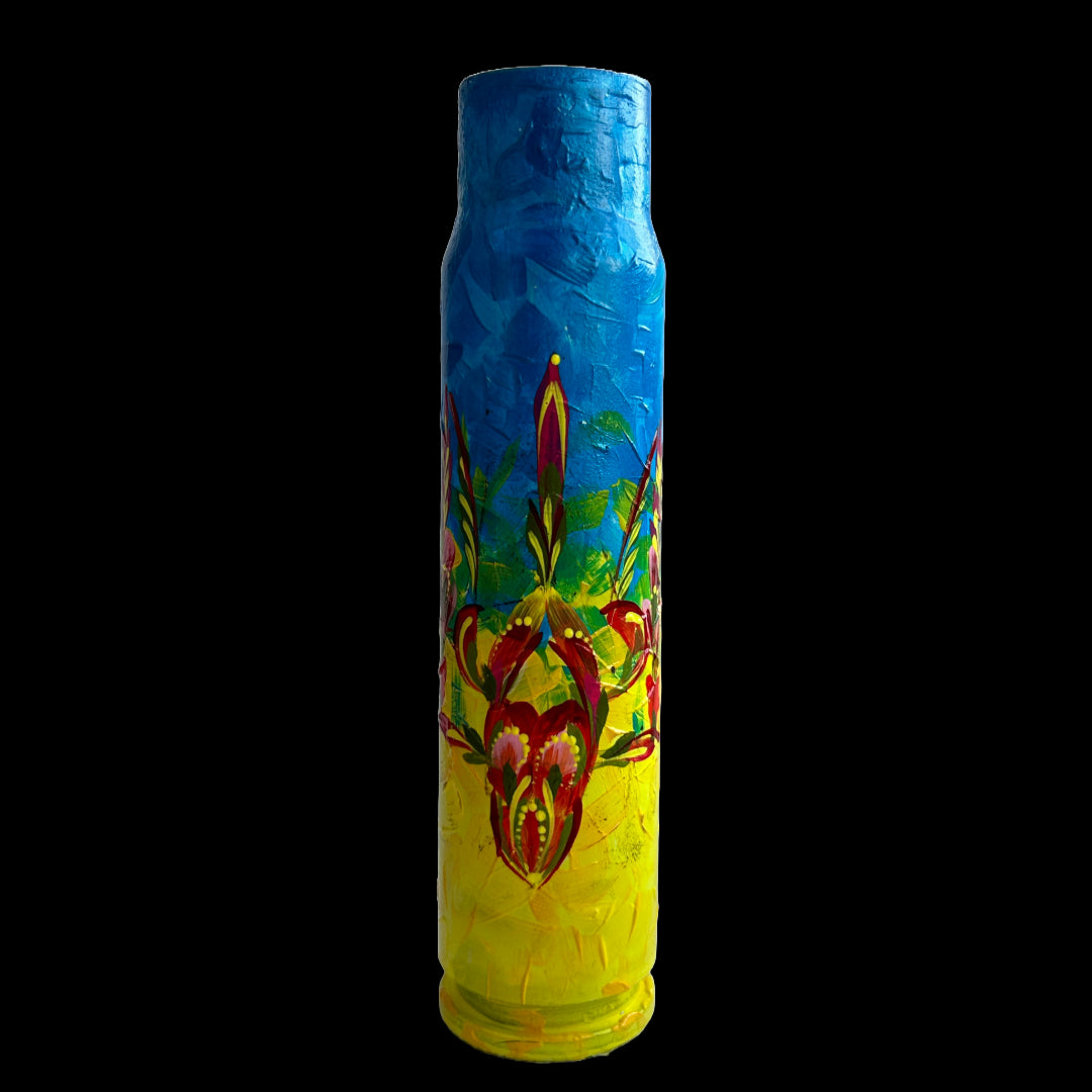 30mm boş kovan, Tryzub çizimi ile. (#1015)