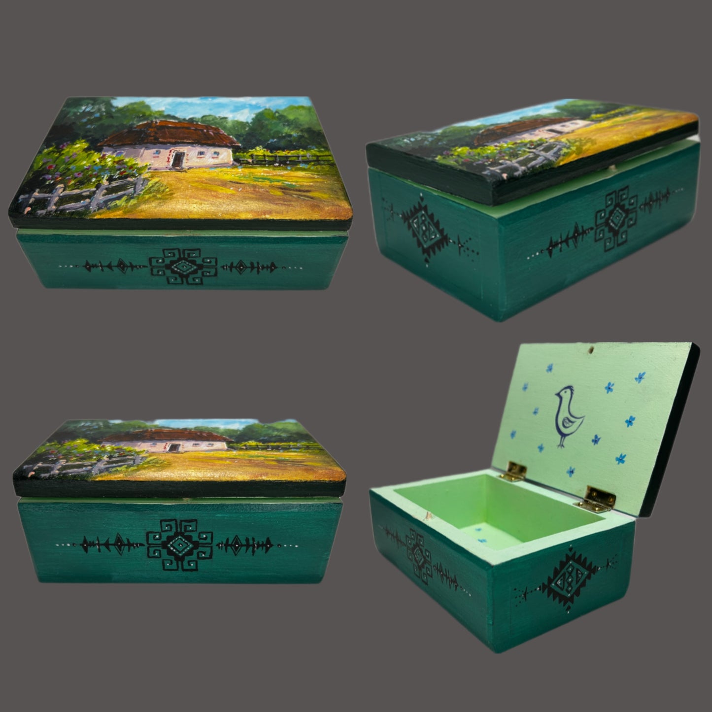 首饰盒 “乌克兰的夏天” (1229 MK)