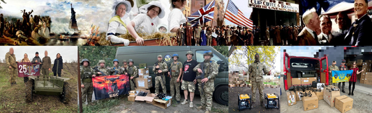 Reddit Power for Ukraine banner on r/askaliberal subreddit page