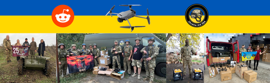 Reddit Power for Ukraine drone warriors flying drones for defense
