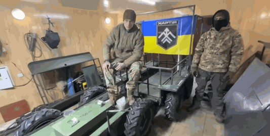 February 2026 Update of Ukraine Aid Ops with ground drones fundraiser and volunteer stories