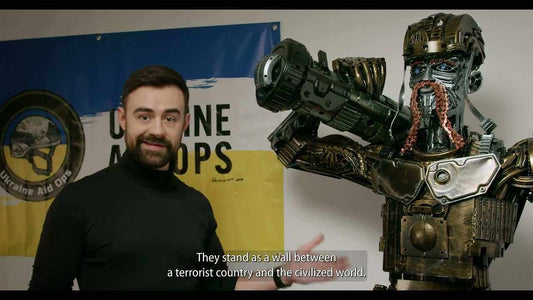 YouTube video player showing Victory Gallery Exhibition with English subtitles