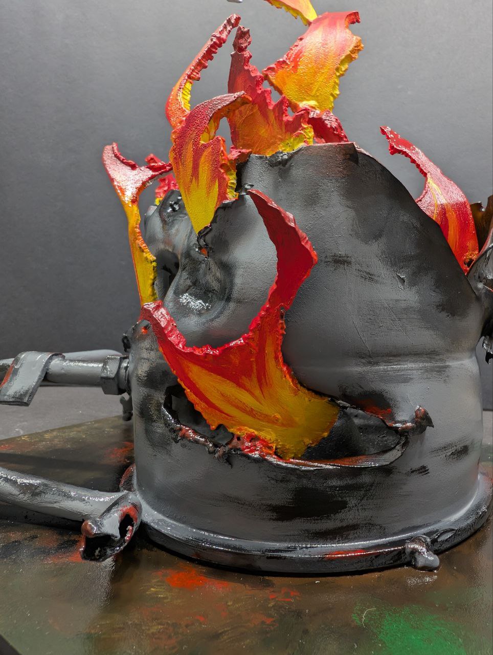 Traccia di carburante russa conficcata sul Tryzub. (1173 CR)