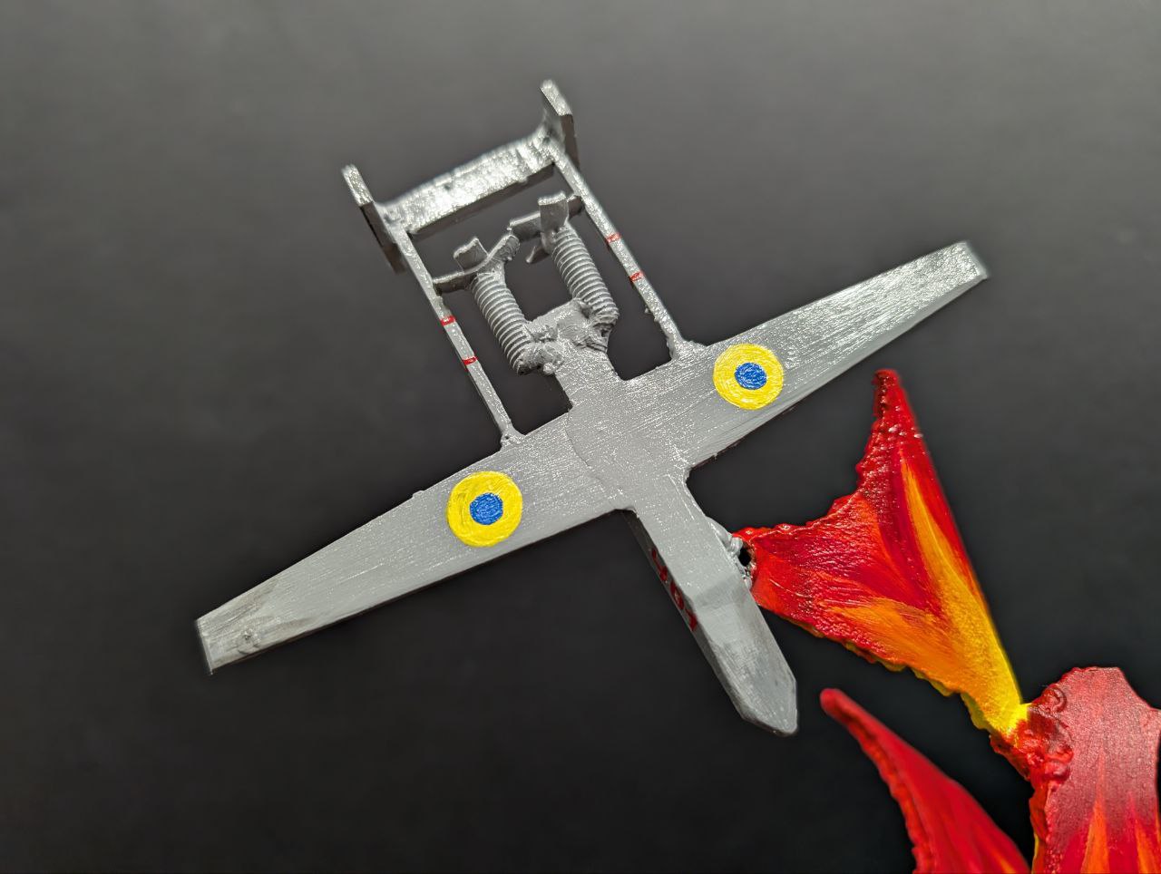 Traccia di carburante russa conficcata sul Tryzub. (1173 CR)