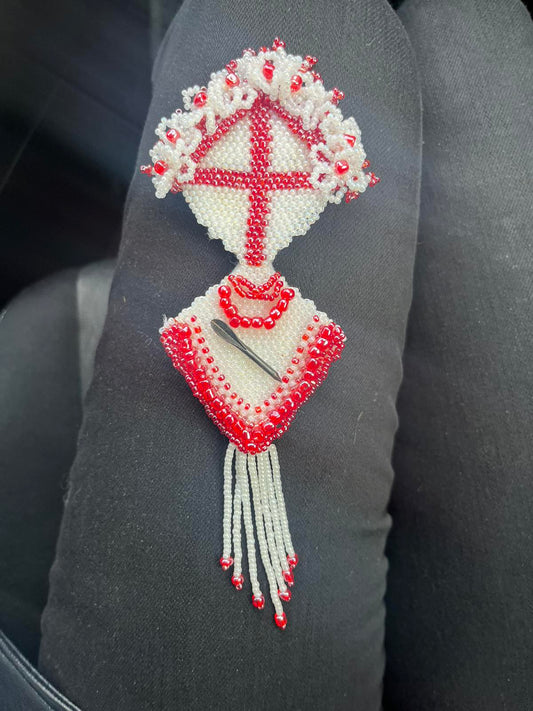 Brooch with flechette ~11-12cm long. (1187 AH)