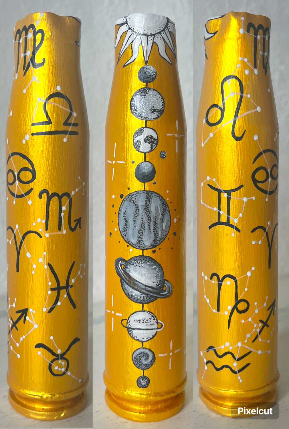 23mm shell with zodiac signs (#185)