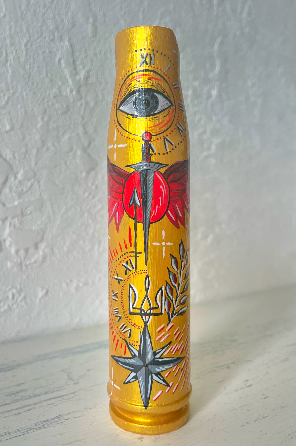 23mm shell with Zodiak signs (#186)