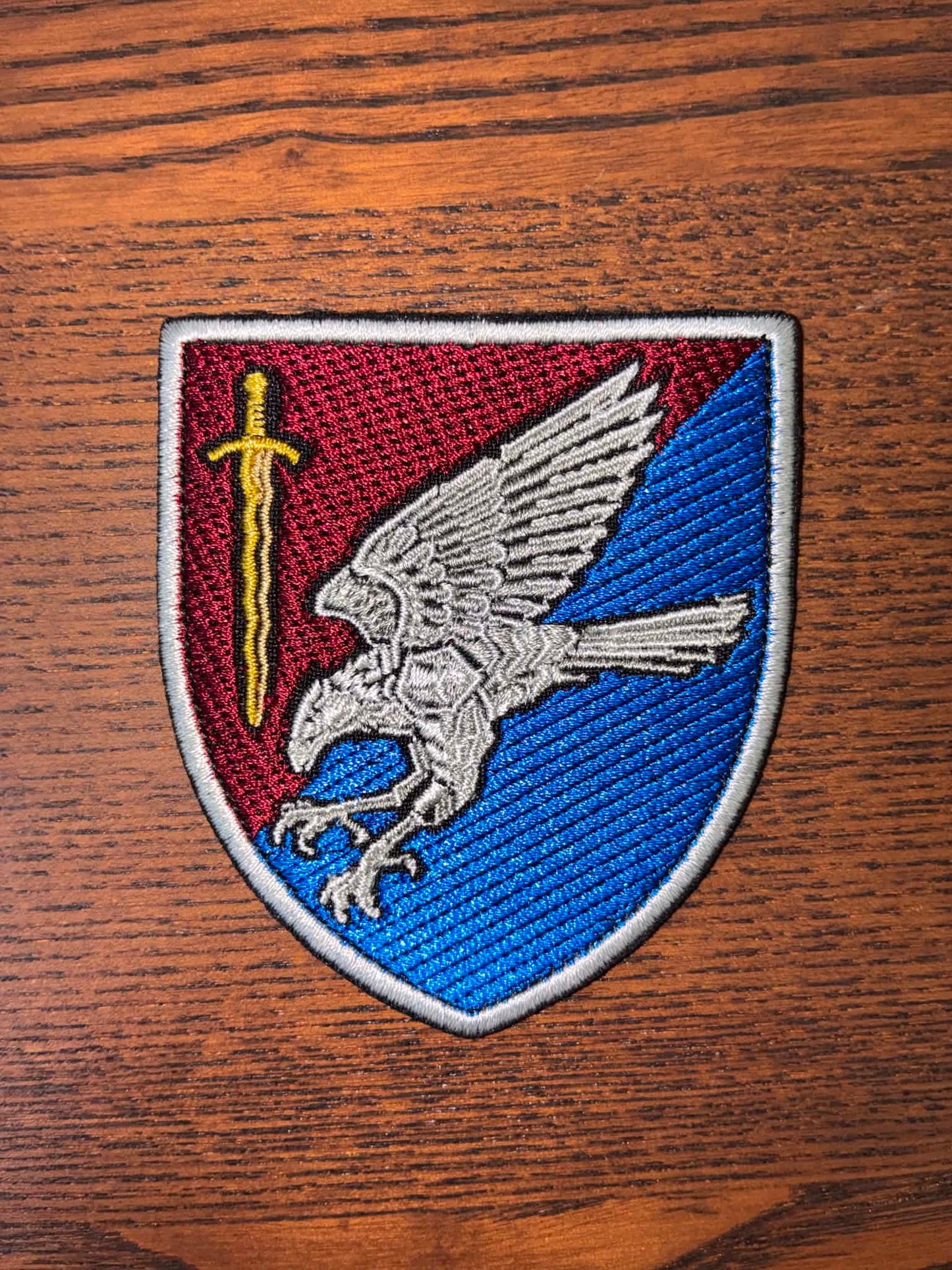 Patch of "Combat Hawks" Unmanned Systems Battalion 25th Brigade for Ukrainian defenders donation