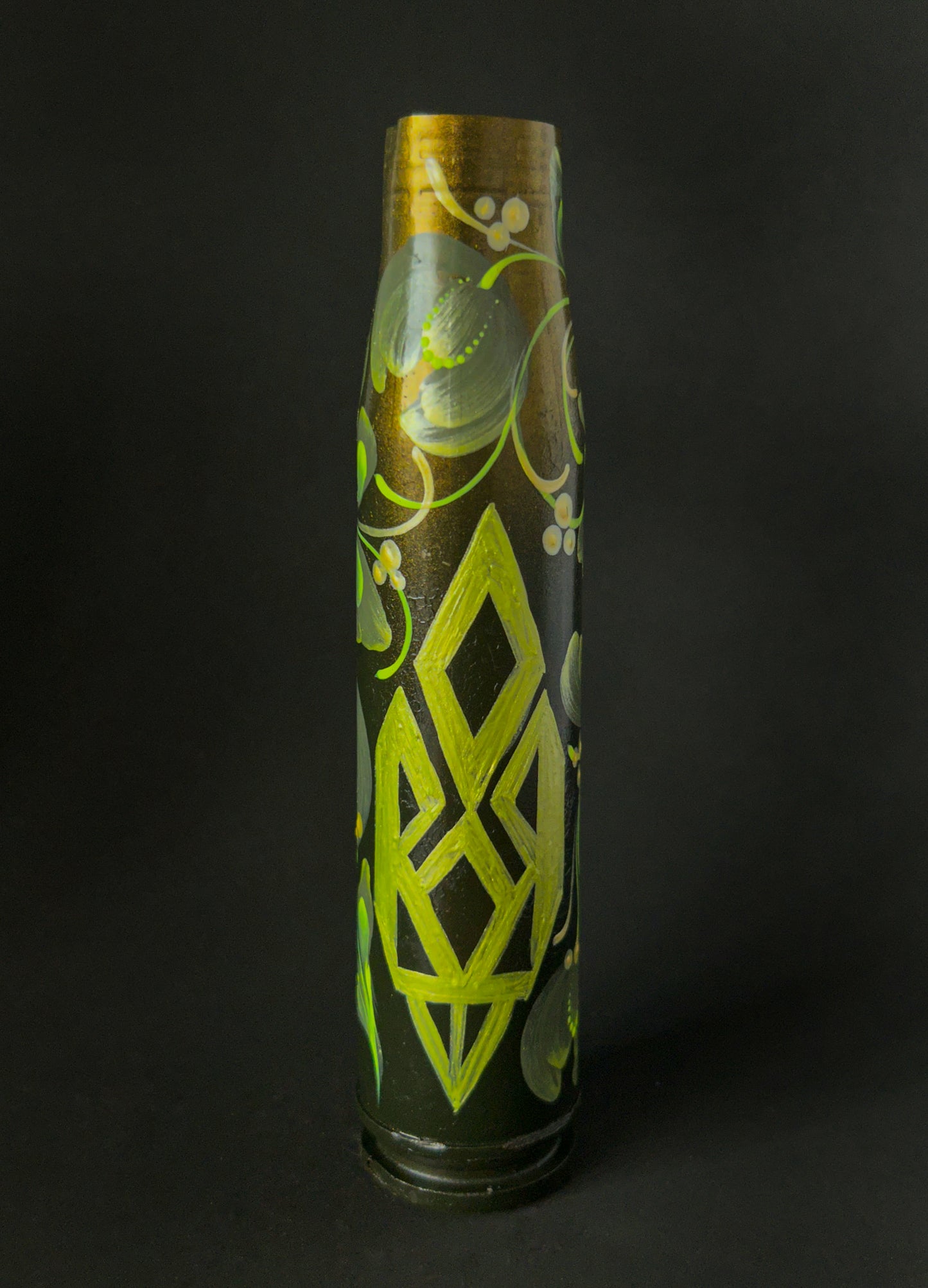 30mm shell with drawing of patterns (#258)