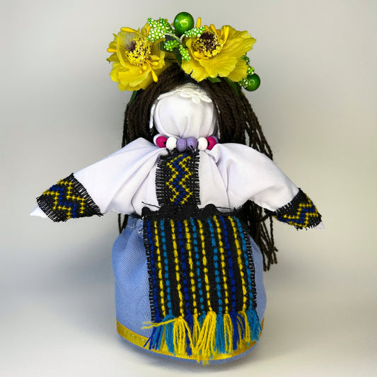 Handmade Ukrainian Doll. (1243 OV)
