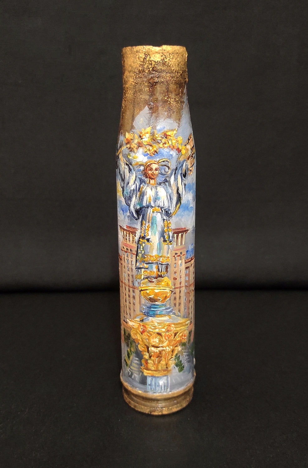 Independence Monument painted on 30mm Shell.