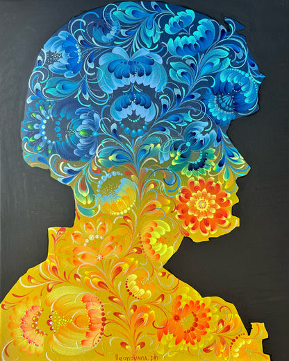 Silueta militar. (40x50cm). (1098 AL)