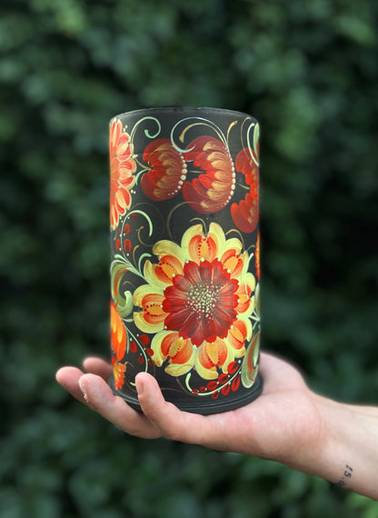 Estojo de 105mm gasto com desenho de padrões. (1108 AL)