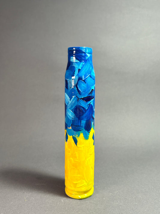 14cm shell with drawing of a patterns. (1162 AL)