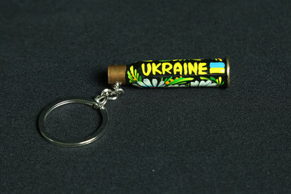 Small caliber shell keychain.