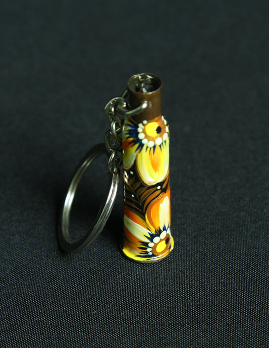 Small caliber shell keychain.