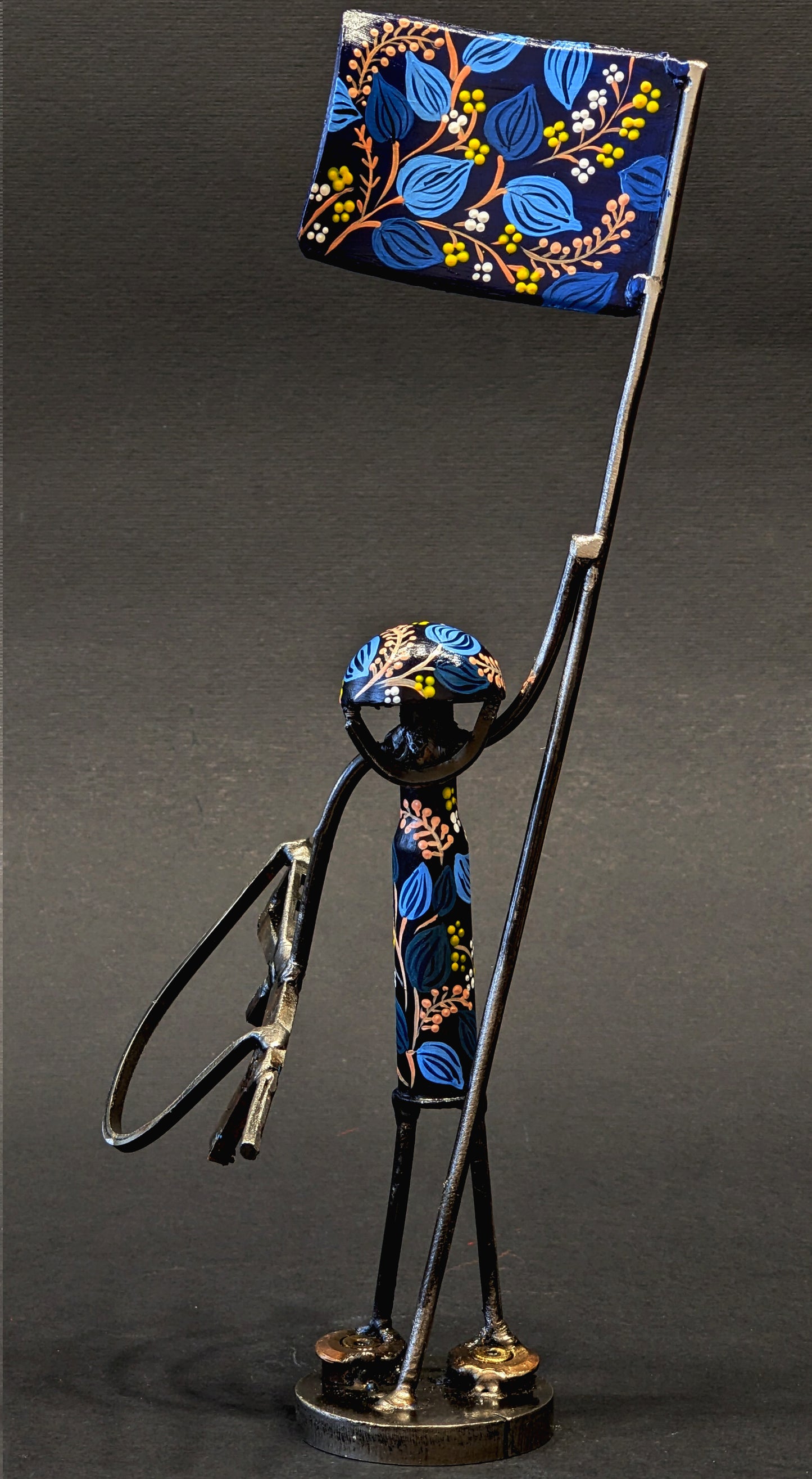 Mini-Soldato con Bandiera (alto 17 cm) (1194 CR)