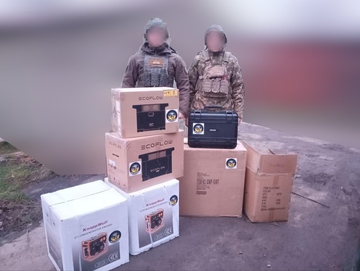 Powerstations and Generators delivered to Ukrainian Army