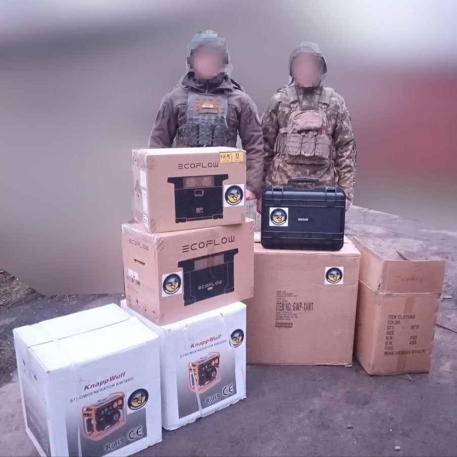 Powerstations and Generators delivered to Ukrainian Army