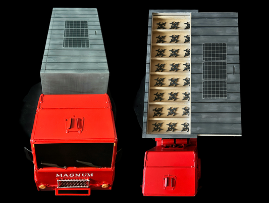 Operation Spiderweb Truck 56.5x16x23.5 (LxWxH) (1117 HS)