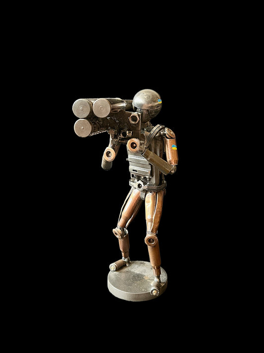 Soldat ucrainean operând STARstreak