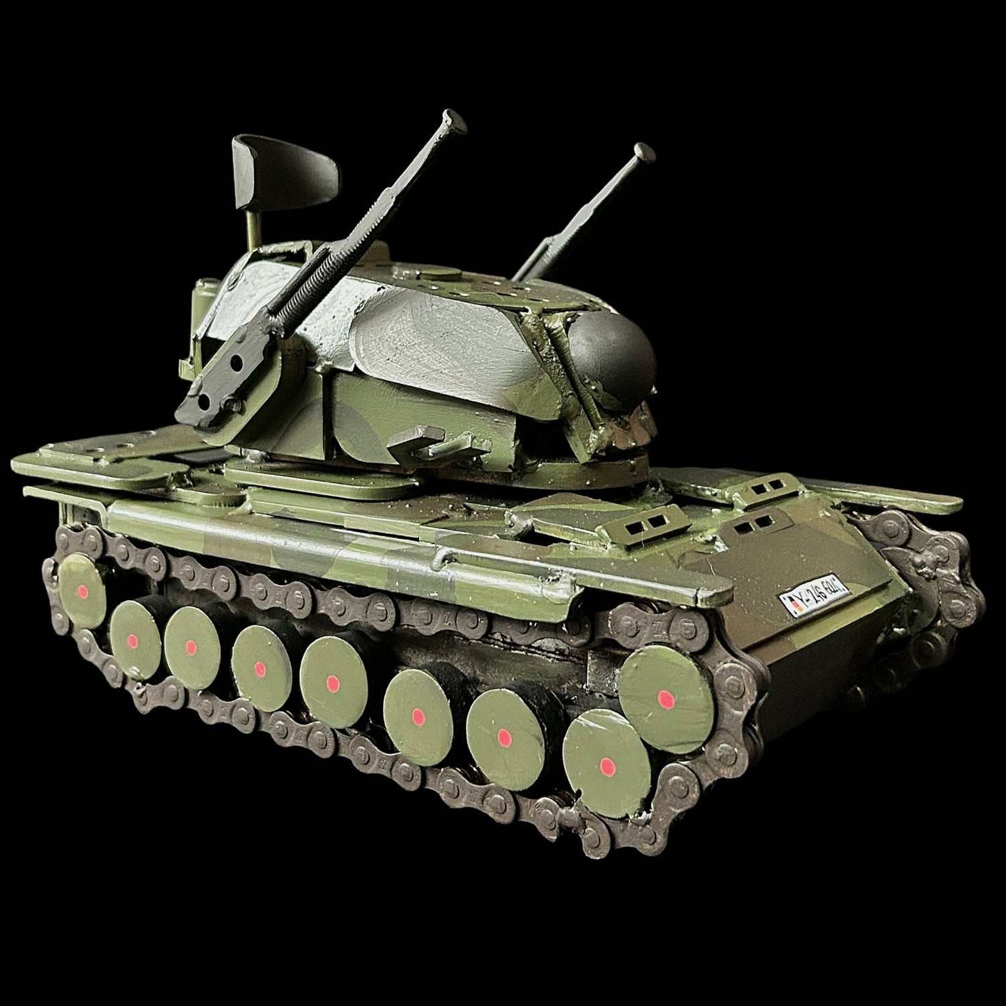 Flakpanzer Gepard model 23x15.5x11cm by Hisoshi Art Studio, painted by Anastasia Leonova
