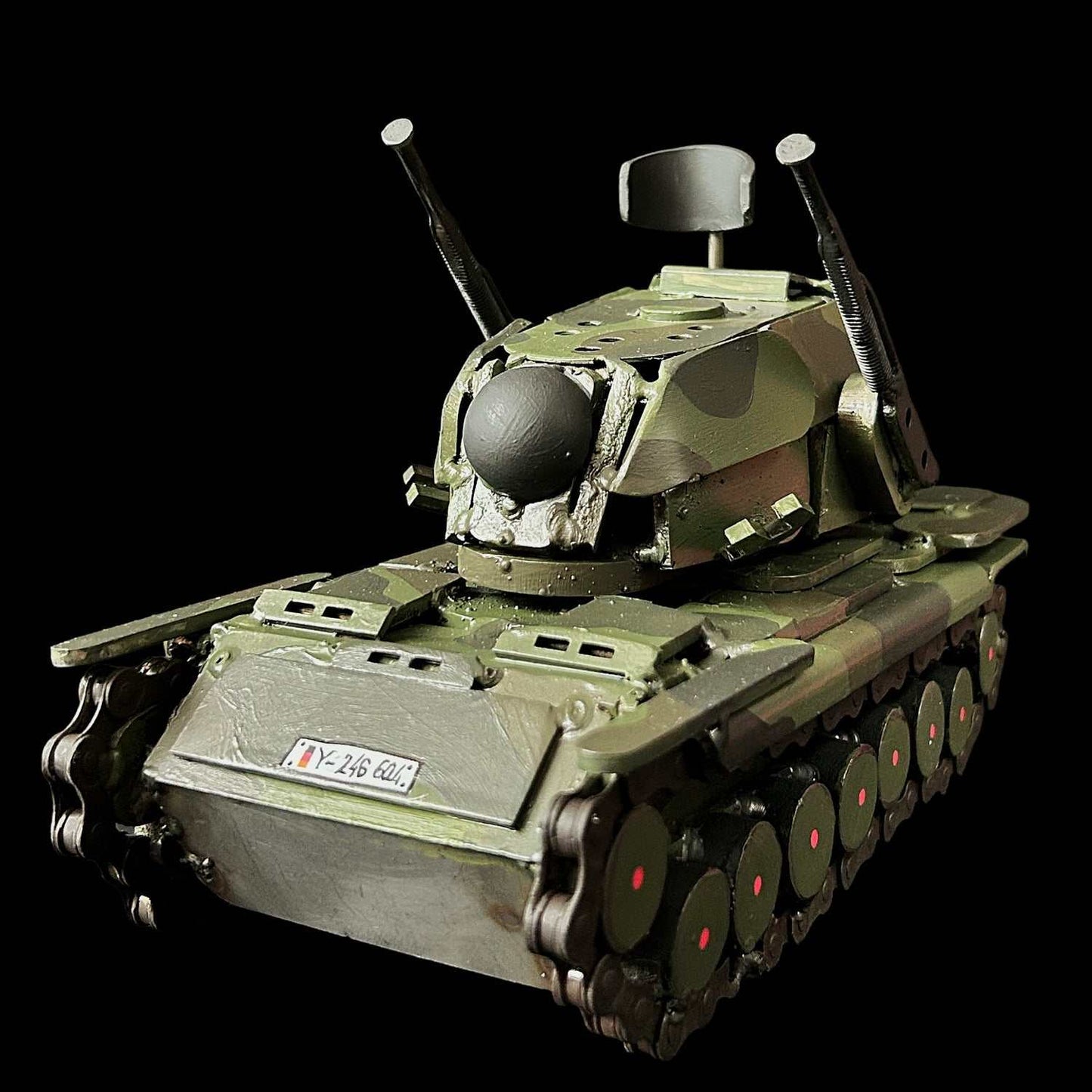 Flakpanzer Gepard model 23x15.5x11cm by Hisoshi Art Studio painted by Anastasia Leonova