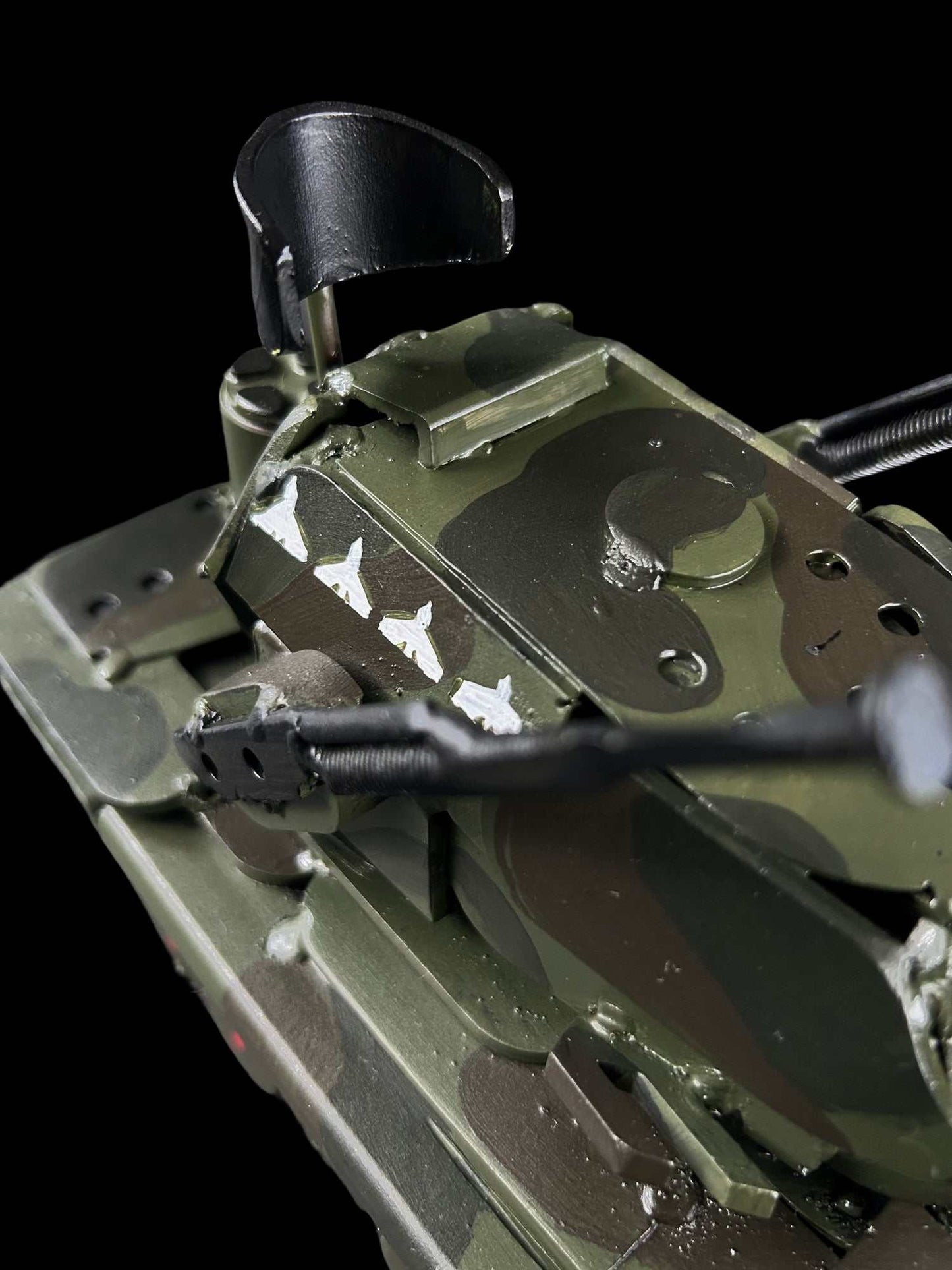 Flakpanzer Gepard model 23x15.5x11cm designed by Hisoshi Art Studio and painted by Anastasia Leonova