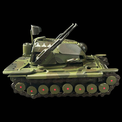 Flakpanzer Gepard model 23x15.5x11cm painted by Anastasia Leonova
