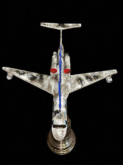 KA-52 attack helicopter artwork featuring Beriev Be-200 impaled on Tryzub