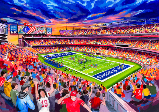 Super Bowl 60 poster (~16x24) (1254 CR)