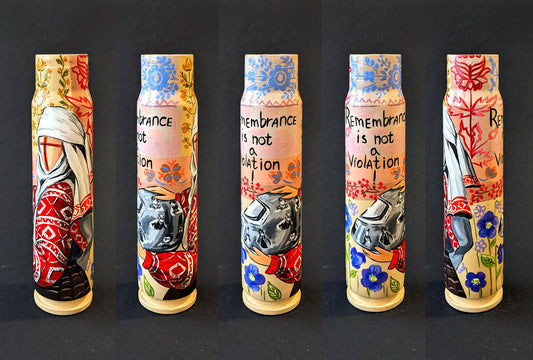 마디야르의 새들. 30mm 포탄에 그려짐. (1147 TS)