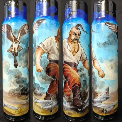 Operation Spiderweb Kozak Edition painted on 30mm shell by Tanya Shacun