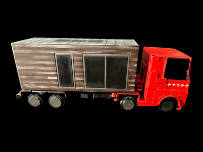 Operation Spiderweb Truck model 56.5x16x23.5 with unique SBU001 license plate by Hisoshi Art Studio