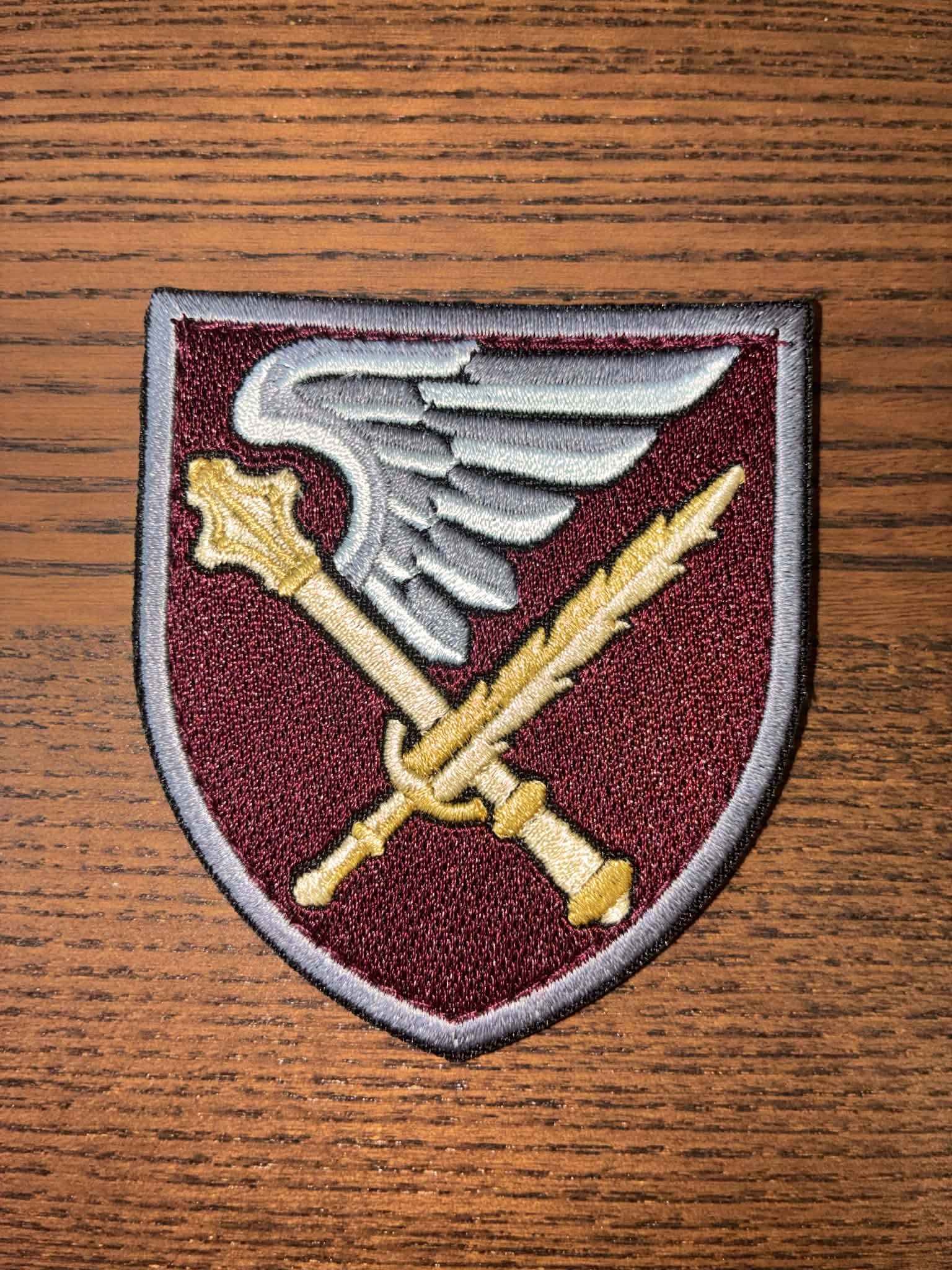 7th Rapid Response Corps patch supporting Ukrainian defenders with donations for drones and protective gear